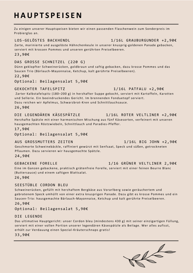 Menu Seestüble By Bernd Kaspar-1